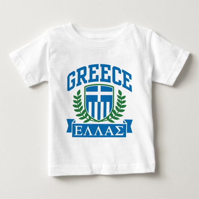 Greece Baby T-Shirt (Front)