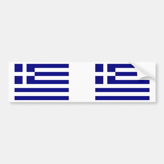 Greece Bumper Sticker (Front)