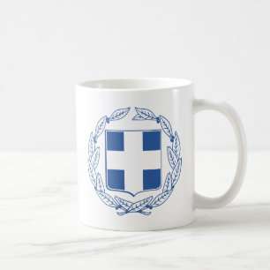 Greece Coat Of Arms Coffee Mug