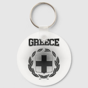 Greece Coat of Arms Key Ring