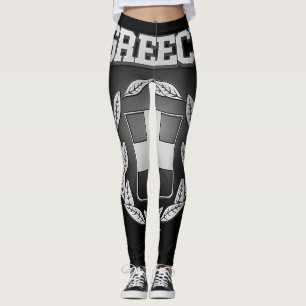 Greece Coat of Arms Leggings