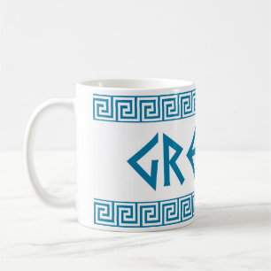 greece country symbol name text greek coffee mug