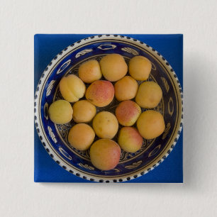 Greece, Crete. A bowl of Mediterranean 15 Cm Square Badge