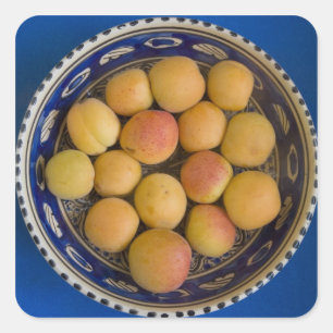 Greece, Crete. A bowl of Mediterranean Square Sticker