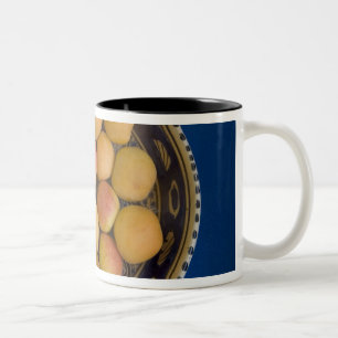 Greece, Crete. A bowl of Mediterranean Two-Tone Coffee Mug