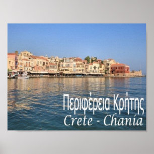 Greece - Crete - Chania - Poster