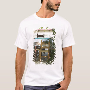 GREECE, CRETE, Hania Province, Vamos: Cafe Table T-Shirt