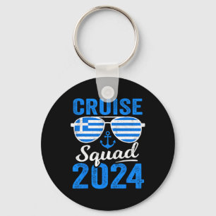 Greece Cruise Squad 2025 Matching Family Group Gre Key Ring