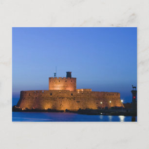 GREECE, Dodecanese Islands, RHODES, Rhodes Town: Postcard