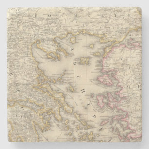 Greece Europe 27 Stone Coaster
