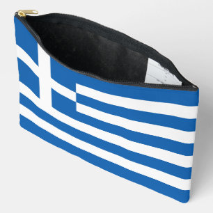 Greece flag accessory pouch