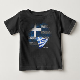Greece flag baby T-Shirt