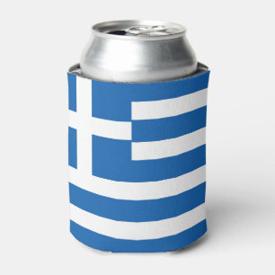 Greece Flag Can Cooler