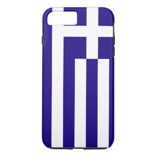 Greece Flag iPhone 8 Plus/7 Plus Case
