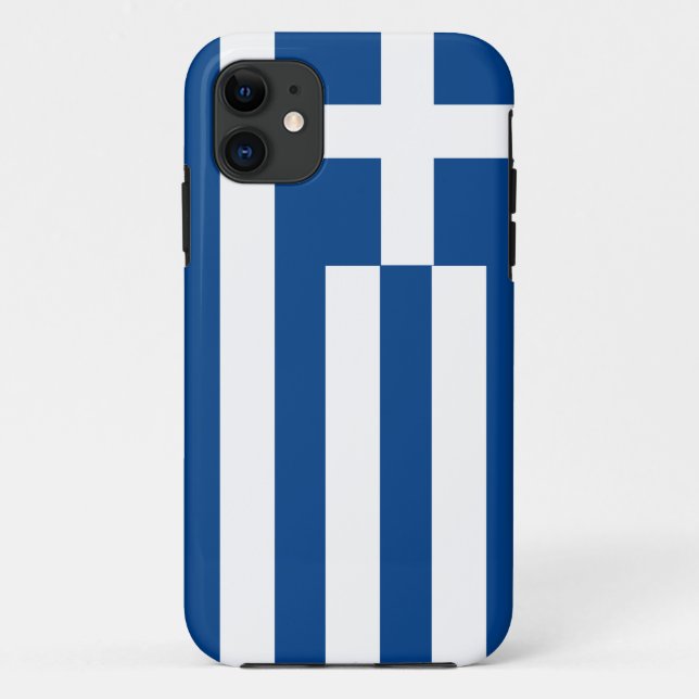 Greece Flag Case-Mate iPhone Case (Back)