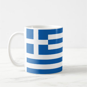 Greece Flag Coffee Mug