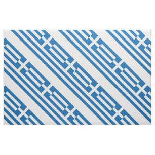 Greece Flag Fabric