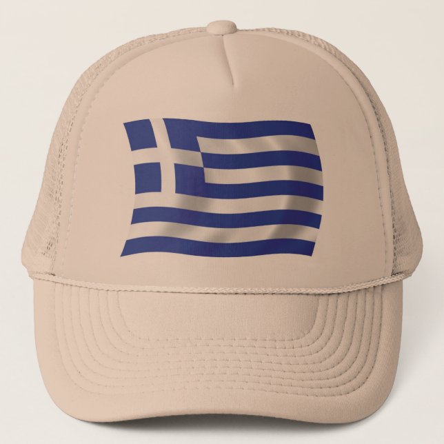 Greece Flag Hat (Front)