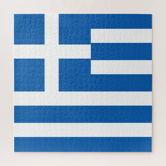 Greece Flag Jigsaw Puzzle (Vertical)