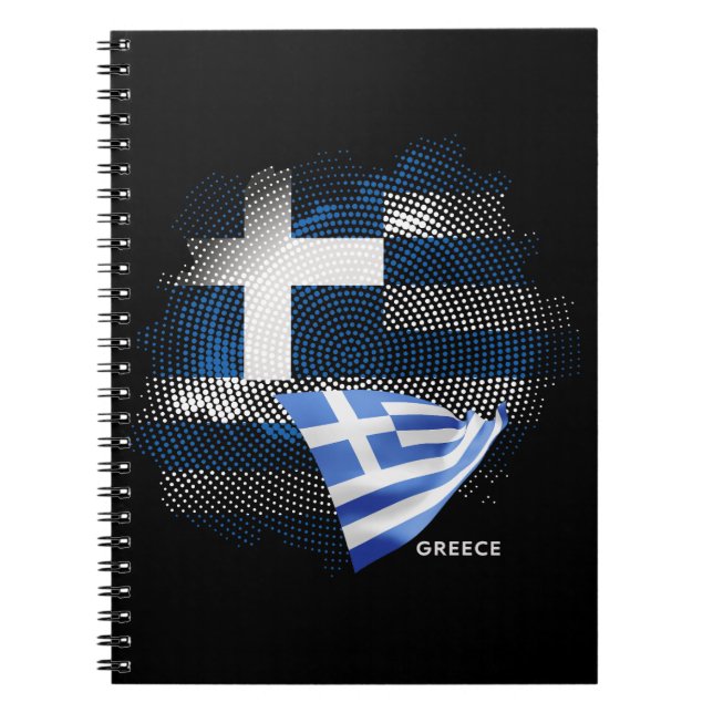 Greece flag notebook (Front)