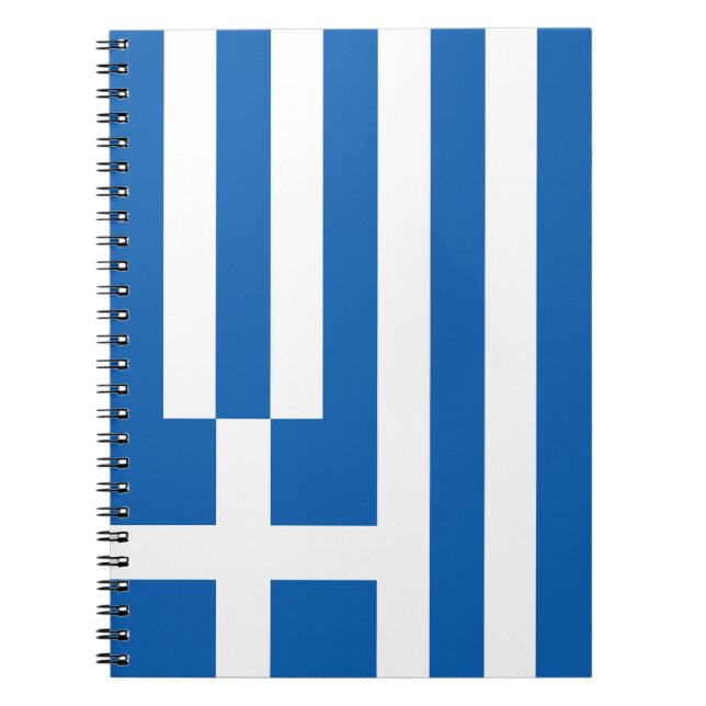 Greece flag notebook (Front)