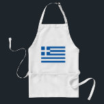 Greece Flag Standard Apron<br><div class="desc">Patriotic flag of Greece.</div>