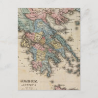 Greece Full colour Atlas Map