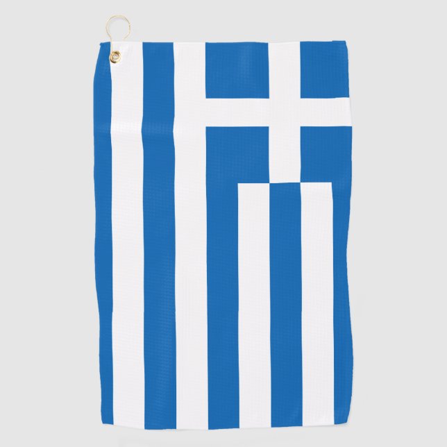 Greece Golf Towel (Front)
