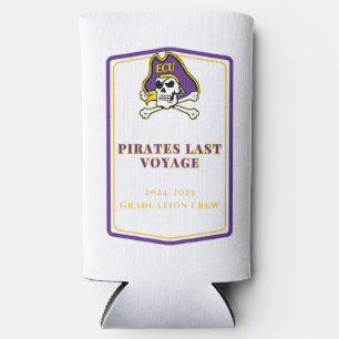 Greece Graduation Cruise Slim Koozie