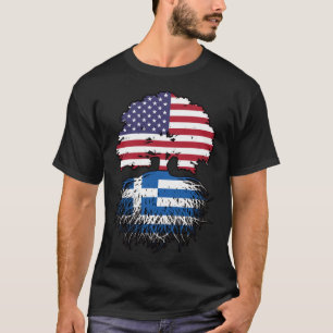 Greece Greek American USA United States America T-Shirt