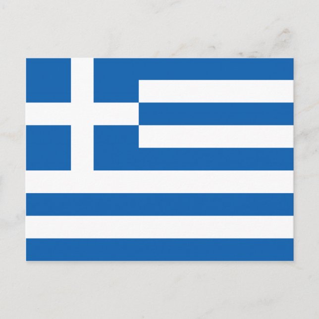 Greece – Greek Flag Postcard (Front)