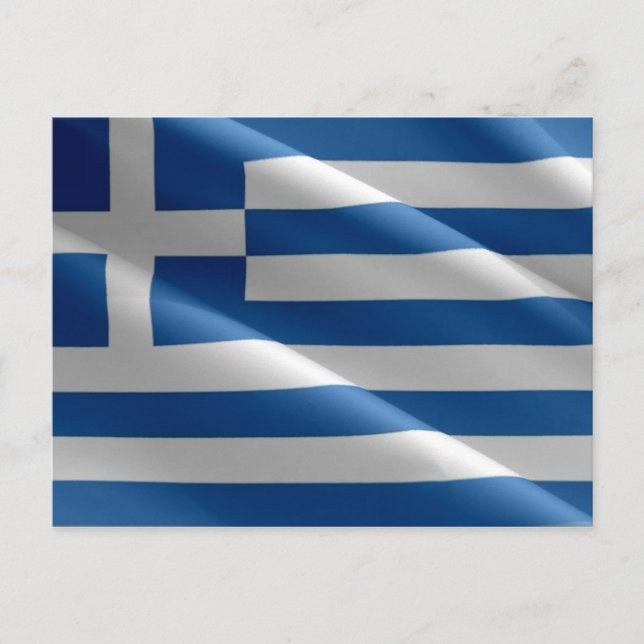 Greece - Greek flag - Postcard (Front)