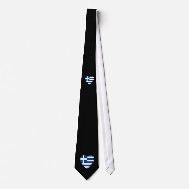 Greece Greek flag Tie (Front)
