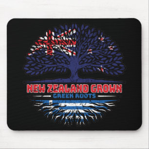 Greece Greek New Zealander New Zealand Tree Roots Mouse Pad