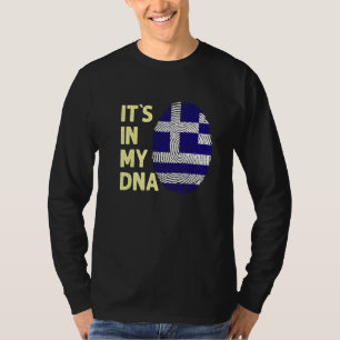 Greece In My Dna Greek Flag Team Greece T-Shirt