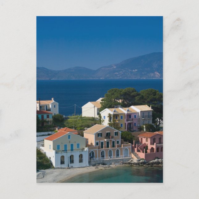 GREECE, Ionian Islands, KEFALONIA, Assos: Postcard (Front)