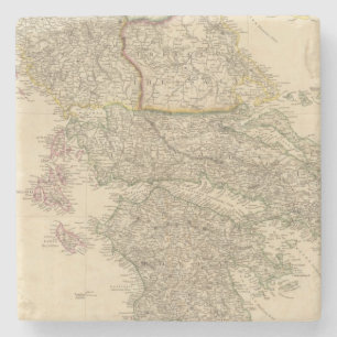 Greece, Ionian Islands Stone Coaster