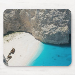 GREECE, Ionian Islands, ZAKYNTHOS, SHIPWRECK Mouse Pad