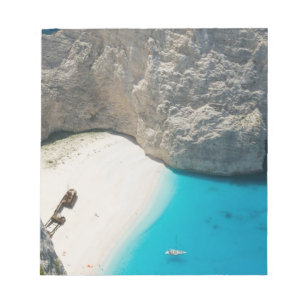 GREECE, Ionian Islands, ZAKYNTHOS, SHIPWRECK Notepad
