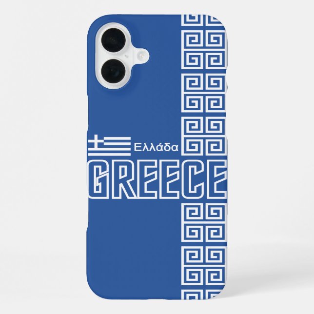 Greece iPhone 4 Case-Mate, customizable Case (Back)