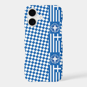 Greece iPhone case, modern Greece, Greek Flag