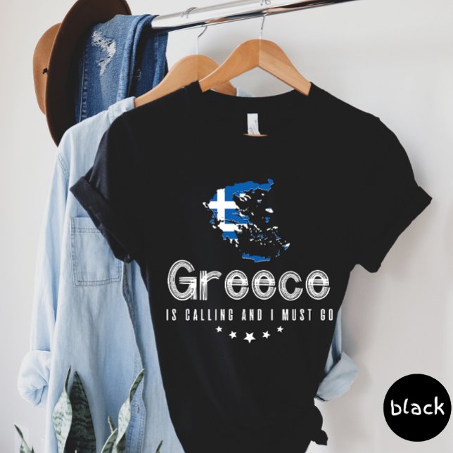 Greece Is Calling And I Must Go T-shirt (Creator Uploaded)