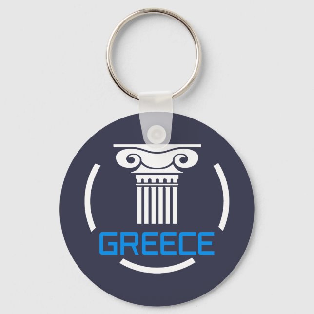 Greece Key Ring (Front)
