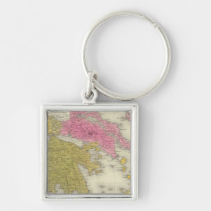 Greece Key Ring