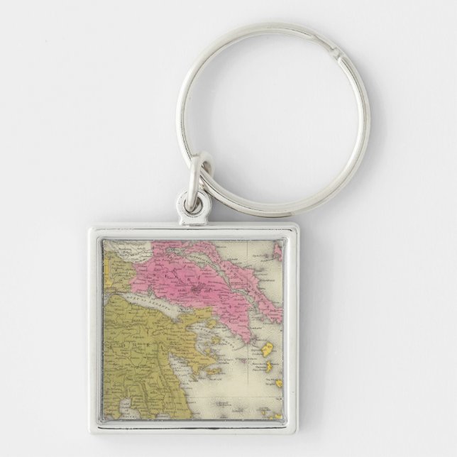 Greece Key Ring (Front)