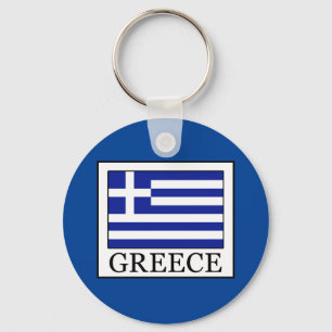 Greece Key Ring