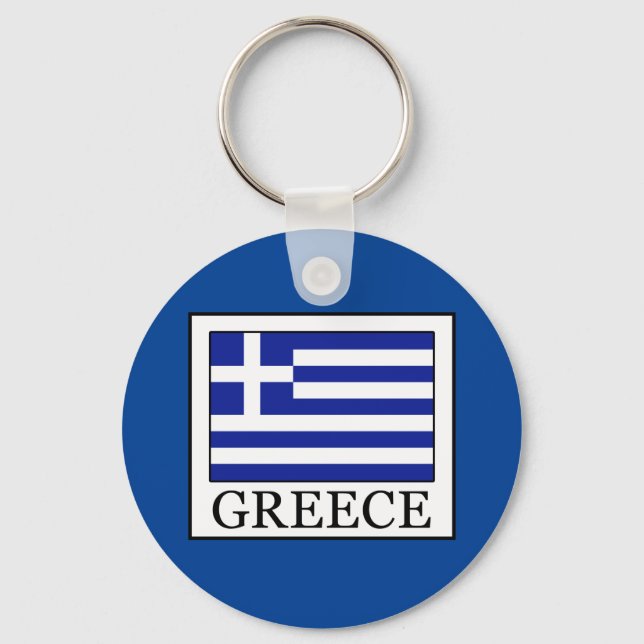 Greece Key Ring (Front)