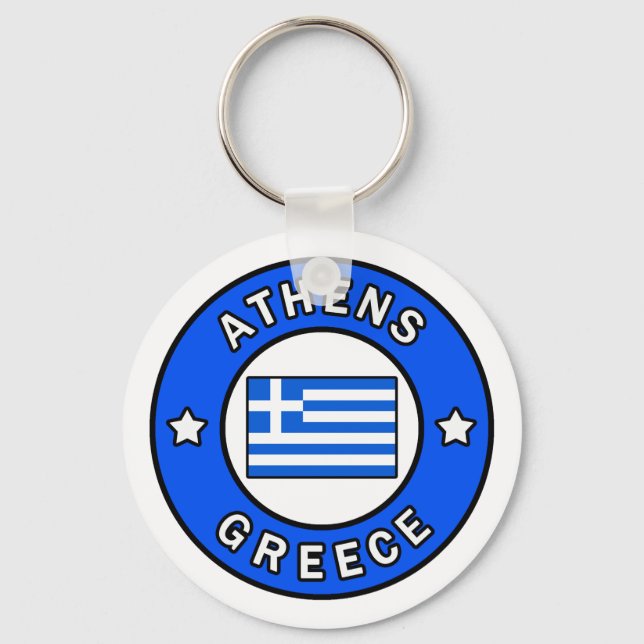 Greece Key Ring (Front)