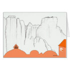 Greece landscape. Meteora Monastary from Kalambaka