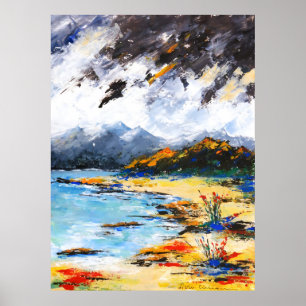 Greece Landscapes Poster